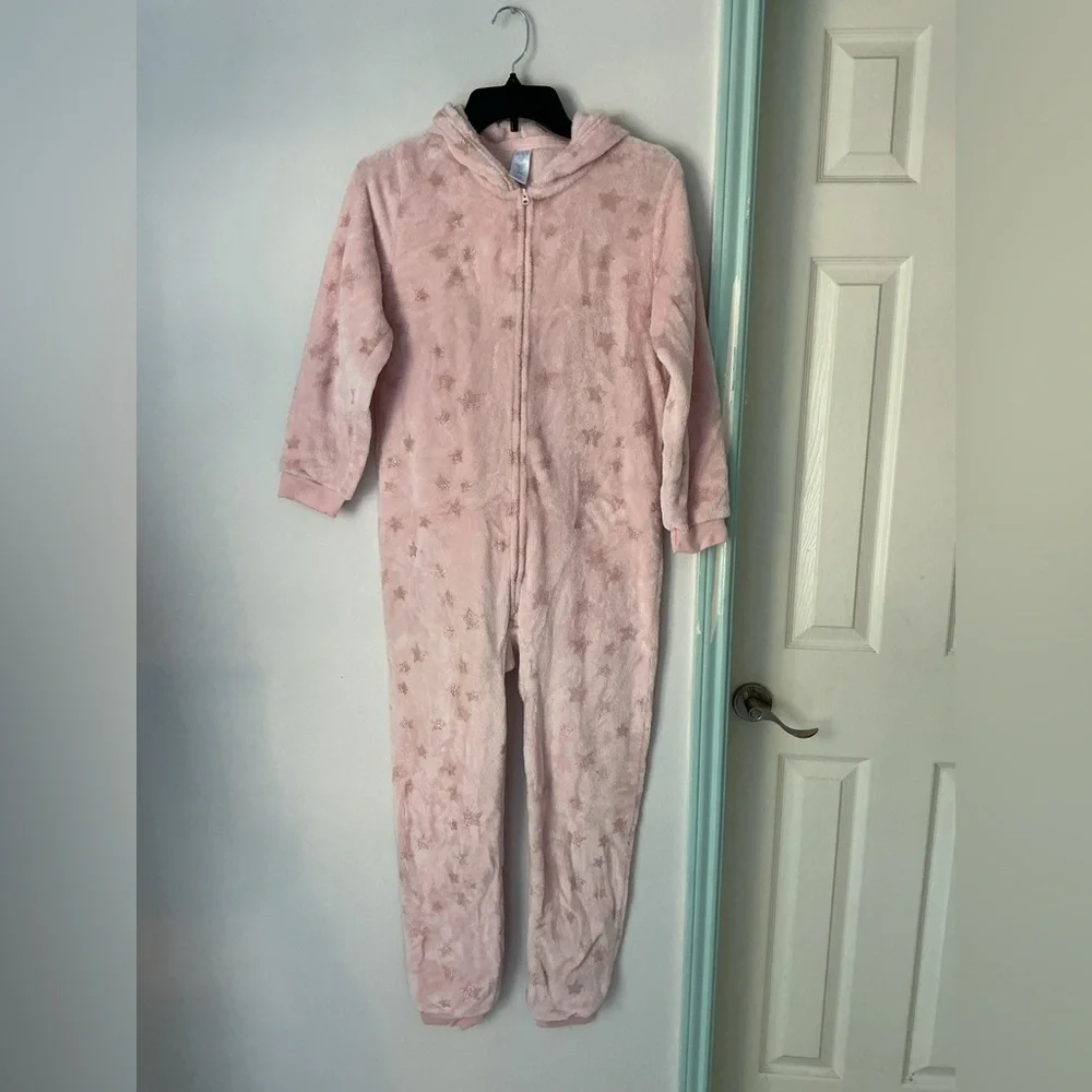 The Children's Place Cream Star Pajamas Sz 14Y